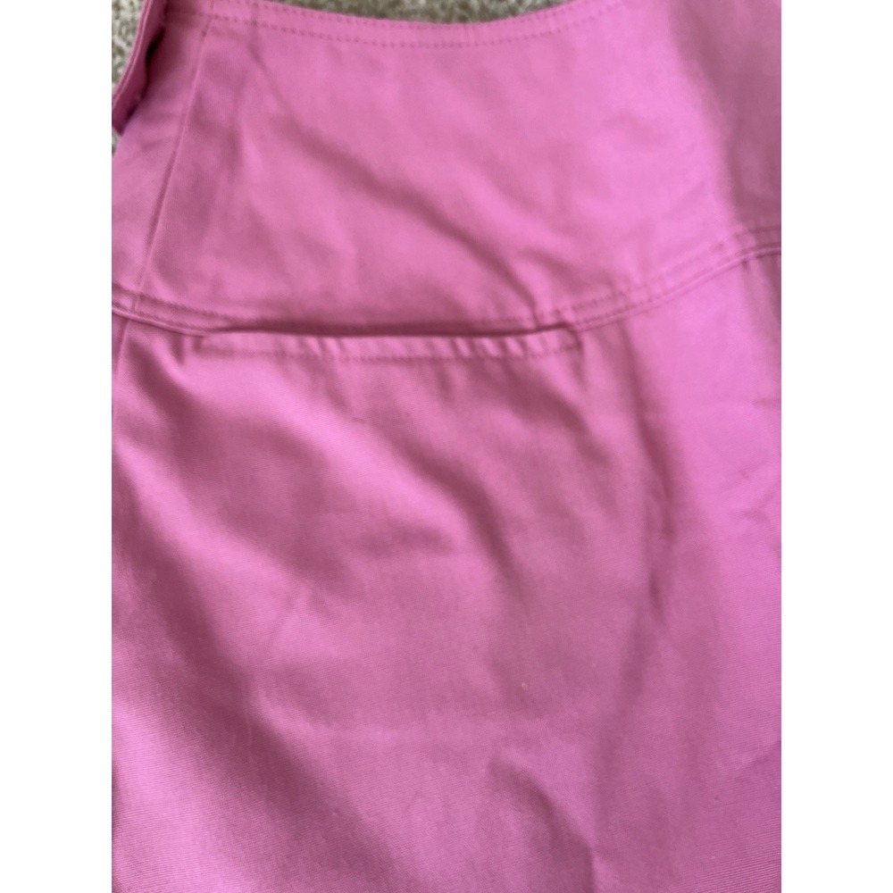 VTG Y2K Tail Tennis Golf Pleated Pink Wrap Mini micro Skirt coquette Size 10 - Picture 4 of 9